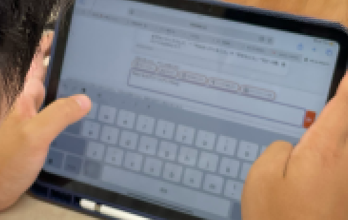 AIキャリア面談の様子（イメージ写真）